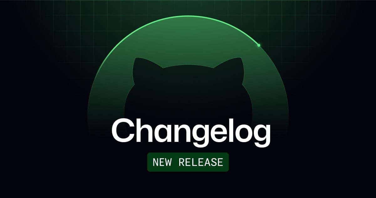 GitHub Changelog 官方新发布栏目配图